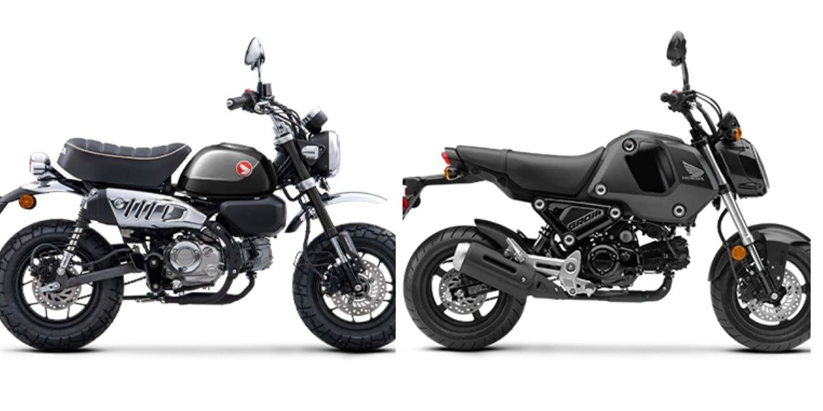 Showdown Honda Grom Vs. Honda Monkey