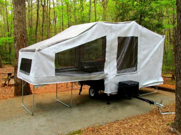 Solace Deluxe Motorcycle Camping Trailer
