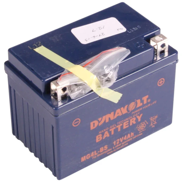 Gel cell motorcycle battery