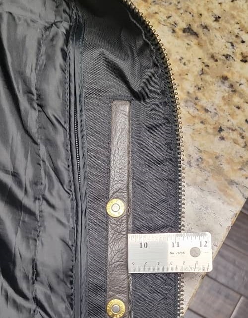 First Manufacturing Commuter Jacket concealed carry pocket