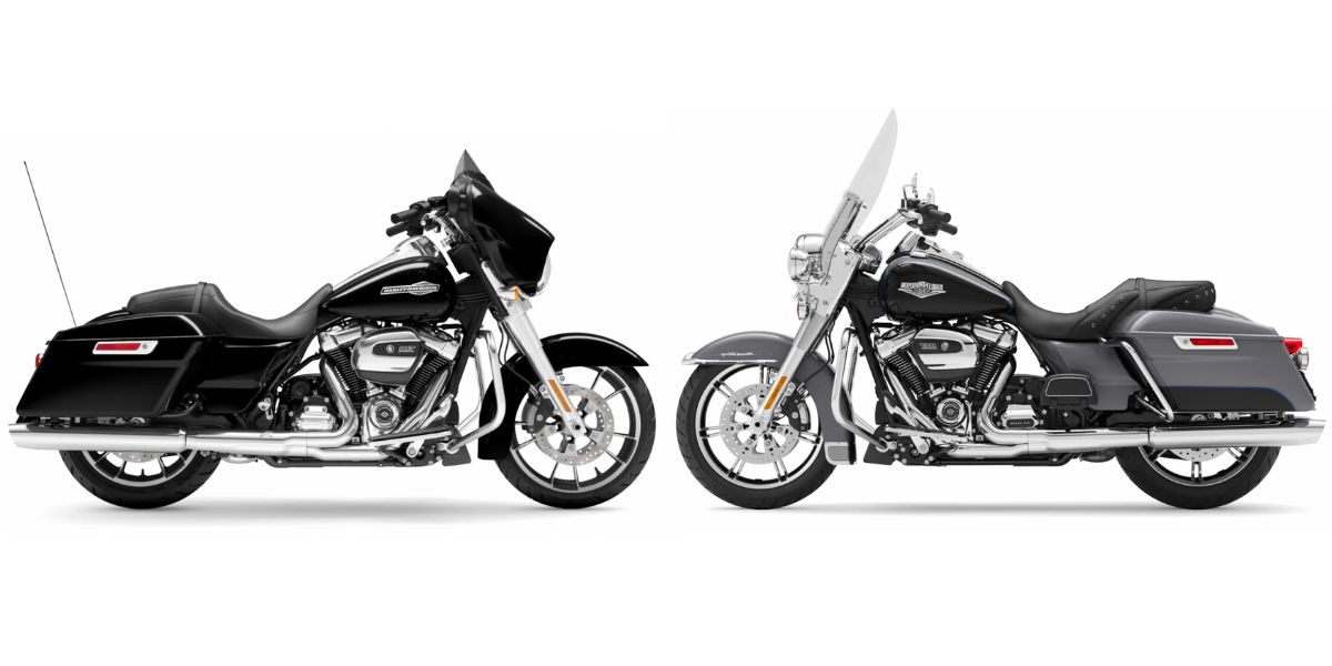 Harley-Davidson Road King vs Street Glide