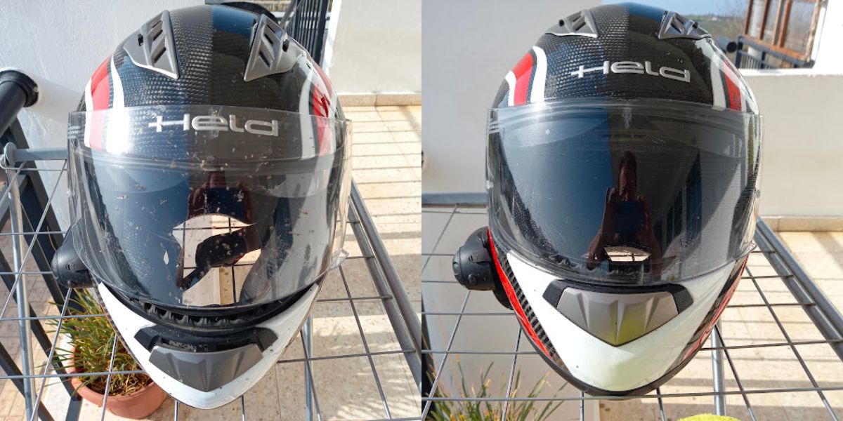 Clean a Motorcycle Helmet Visor