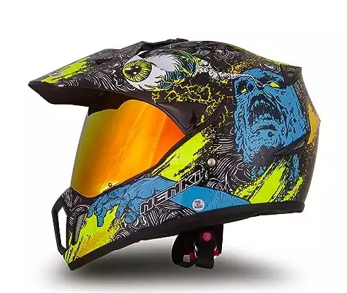 NENKI Dual Sport Enduro Helmet