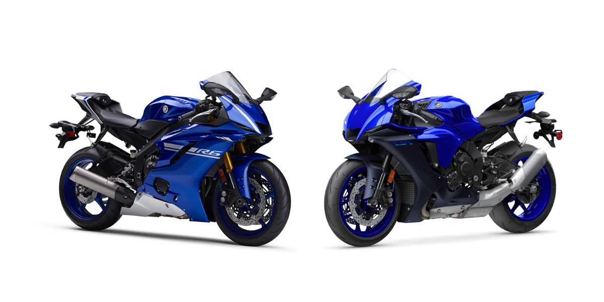 Yamaha Motorcycle Comparison YZF-R1 vs YZF-R6