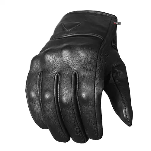 Premium Leather Street Cruiser Gel Gloves