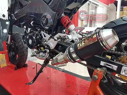 Dual Low Mount Exhaust For Honda Grom