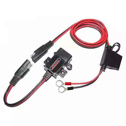 MOTOPOWER Motorcycle USB Charger Kit